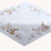 Raebel OHG Apolda Appliqué Easter Hare Tablecloth with Light Brown
