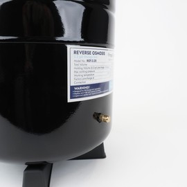 Neo-Pure Reverse Osmosis Storage Tank – 3.2 Gallon Nominal Capacity, Powder-Coated Steel Tank for Under-Sink RO Systems