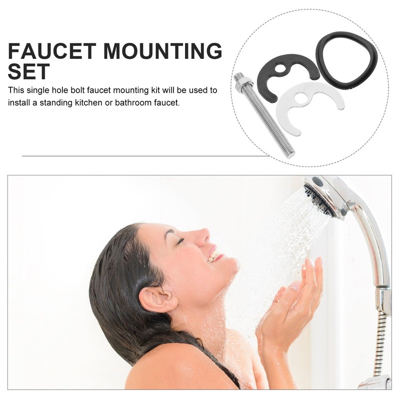 DOITOOL Faucet Fixing Bracket 1 Set Faucet Mounting Nut and