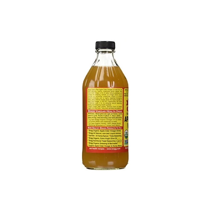 Bragg USDA Gluten Free Organic Raw Apple Cider Vinegar, With