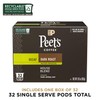 Peet's Coffee, Dark Roast Decaf Single Serve Coffee Pods -
