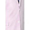 Emigre 43R Men's 100% Cotton Pink Striped Seersucker Suit