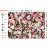 WOLADA Spring Photography Backdrop Flower Wall Backdrop Mother's Day Background