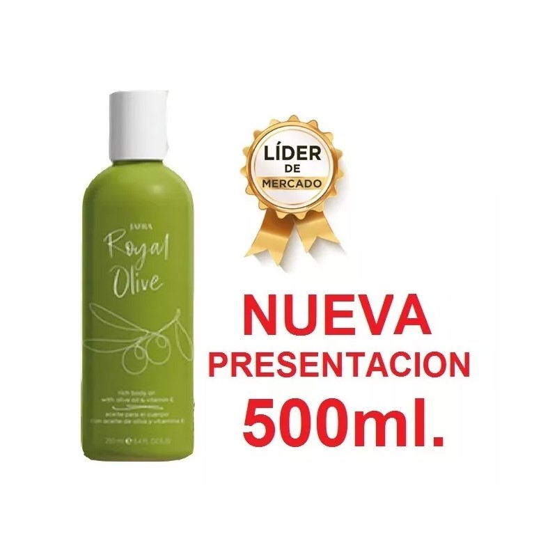 Jafra Royal Olive 500ml Aceite De Oliva Con Vitamina E