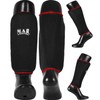 MAR Shin Guard LB: Black (NCAT-170)