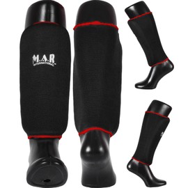 MAR Shin Guard LB: Black (NCAT-170)