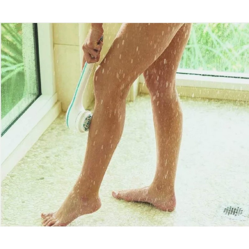 Spin Spa Body Brush Deluxe 10 pc Kit - Teal