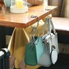 Volnamal Foldable Storage Table Purse Hooker for Table Handbag Hanger