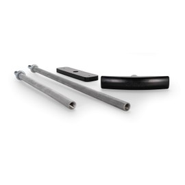 Camco RV Sewer Waste Valve Extension Rod - Each Extension Adjusts 2" w/Threaded Stud - Compatible w/Camco Waste Valves & Other Standard Waste Gate Valves (39509)