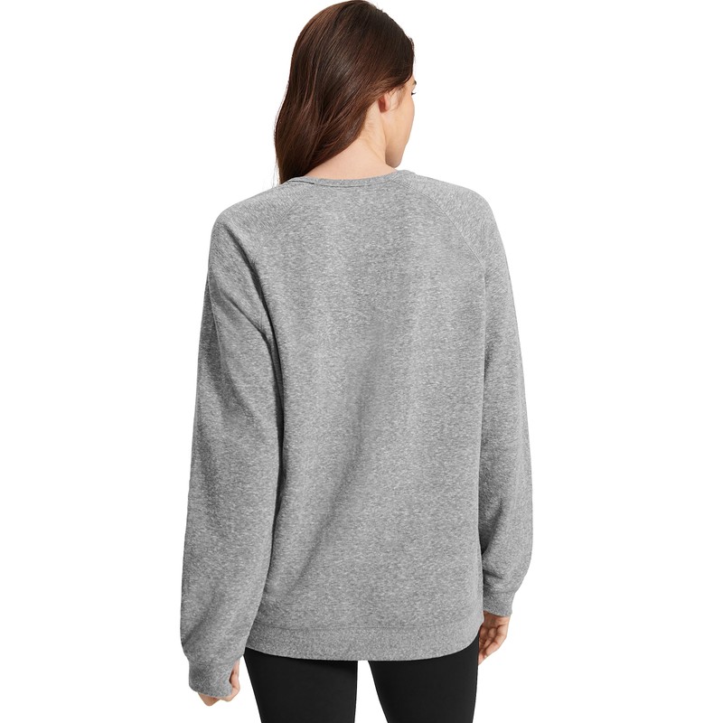 Peloton Standard Raglan Pullover, Heather Grey