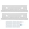 Wall Mount Record Storage Shelf Acrylic Album Record Holder Display