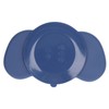 Kids Divided Plates Safe Silicone Foldable Prevent Slipping Toddler Suction