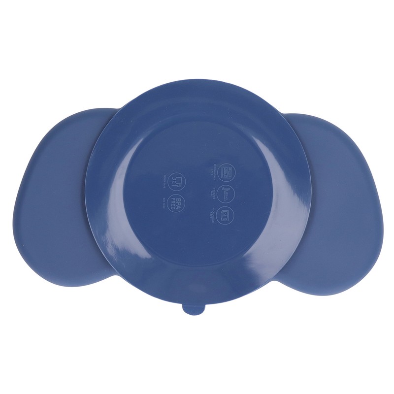 Kids Divided Plates Safe Silicone Foldable Prevent Slipping Toddler Suction