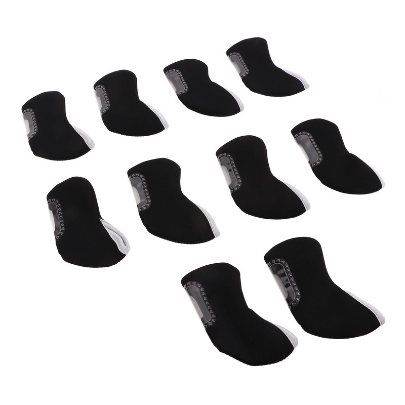 10 PCS Golf Iron Head Covers Golf Club Head Protective