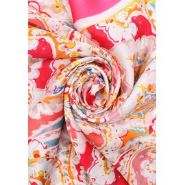 QUEEN HELENA SC13 Lightweight Scarves Casual for Women, SC13-1 Fuchsia