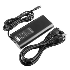 ABLEGRID 130W USB-C Type-C AC Adapter Charger For Dell XPS 15 9520 Power Supply Cord PSU