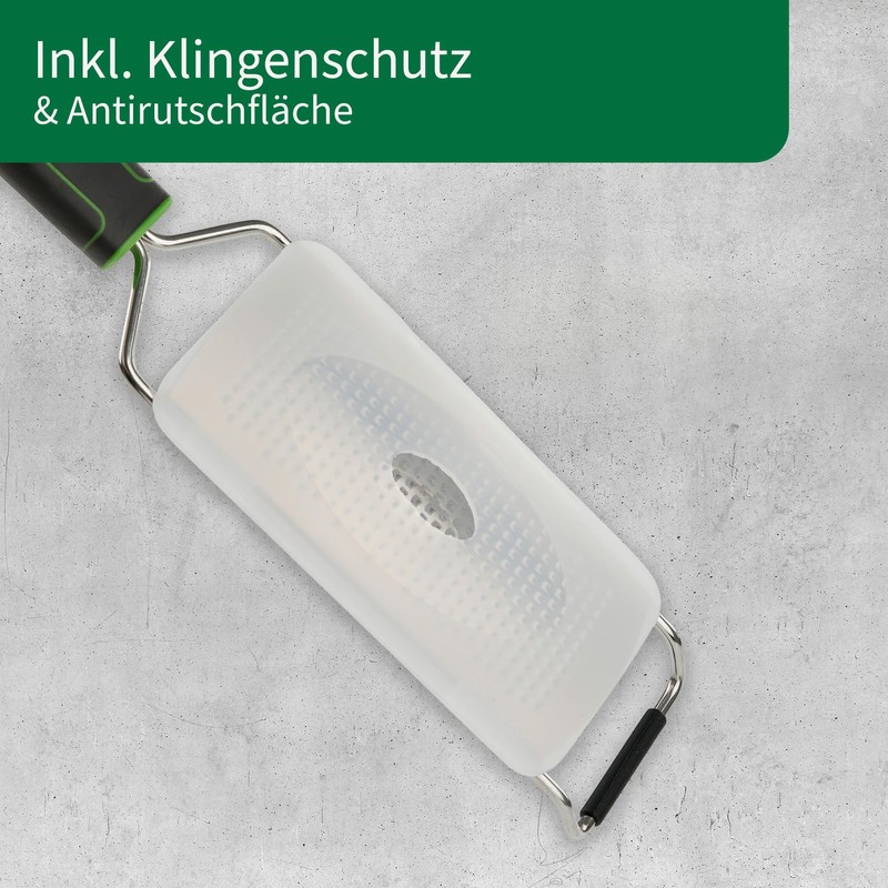 Chefkoch Premium Hand Grater - For Fine Grating of Cheese,
