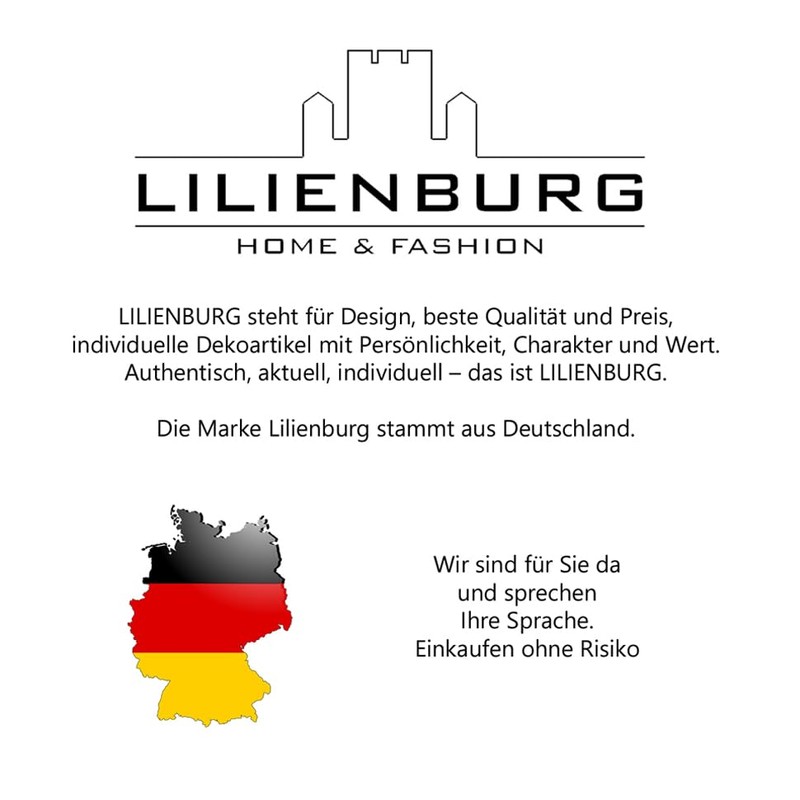 LB H&F Lilienburg Christmas Decoration Rust Metal Weatherproof
