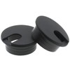 1-1/2 Inch (38 mm) U-Shaped Opening Desk Grommet 2 Pcs