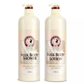 부드러운 우유 보습 케어 바디로션 1개 바디워시 1개 Gentle Milk Moisturizing Care Body Lotion 1ea Body Wash 1ea