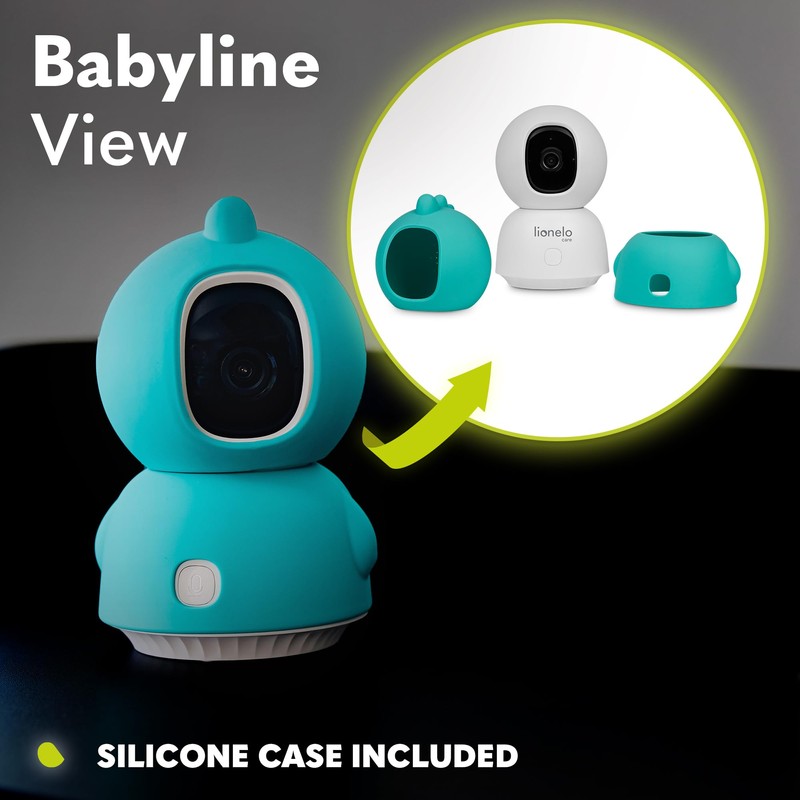 Lionelo Babyline View Swivelling Surveillance Camera 330° App Controlled Electronic