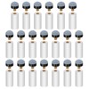 Vefungyan 20 Set Billiard Cues Tips Replacement: 20pcs 13mm White