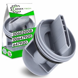 Washing Machine Filter for Bosch for Balay for Neff for Siemens for Constructa with the Original Code 00647920 00602008 00605010 - Warranty 5 Years - ONIX TECH