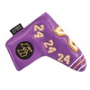 SHABIER Number 24 KB Purple Golf Putter Cover Headcover for