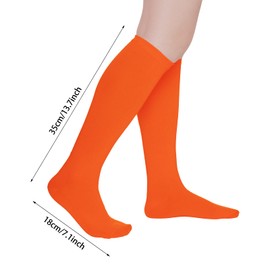 Pistha Kids Soccer Socks Youth Knee High Baseball Softball Athletic Tube Socks for Boys Girls Sports Training