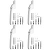 eSynic 4pack Universal Window Handles for UPVC with 5 Multi-Size
