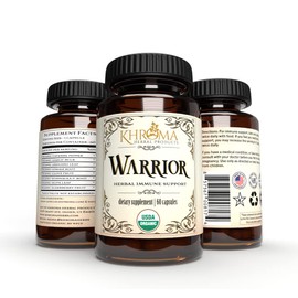 Warrior - Organic Immune System Support - Made with Nature's 8 Most Potent Immunity Defense Herbs