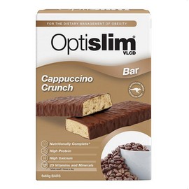 Optislim VLCD Bar Cappuccino Crunch 5 x 60g Bars