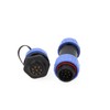 ZBLZGP SP21 8 Pin Panel Mount Circular Aviation Connector Plastic
