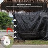 100pcs Shade Cloth Plastic Clips Round Fixing Clips for Greenhouse