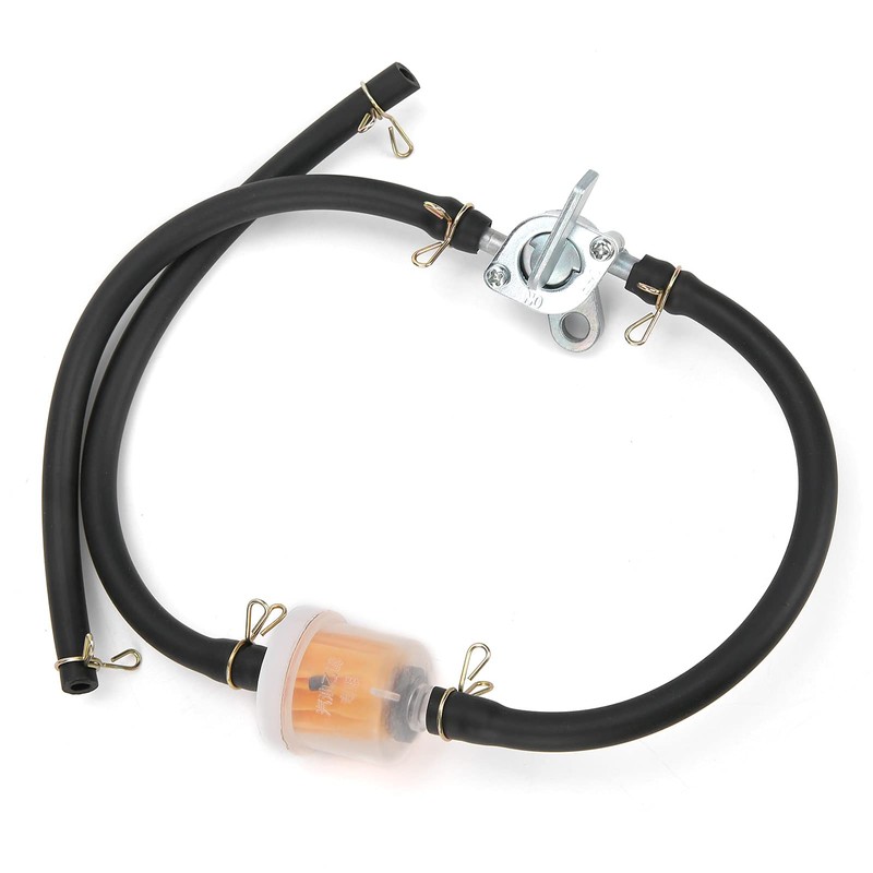 6mm Inline Fuel Tank Tap Filter Tube with Fuel Tap
