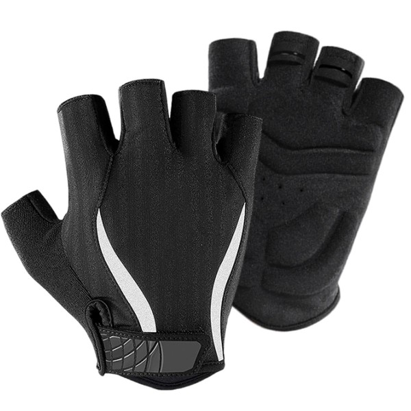 Riding Gloves | Half Finger Protective Gloves | Breathable Shock-Absorbing