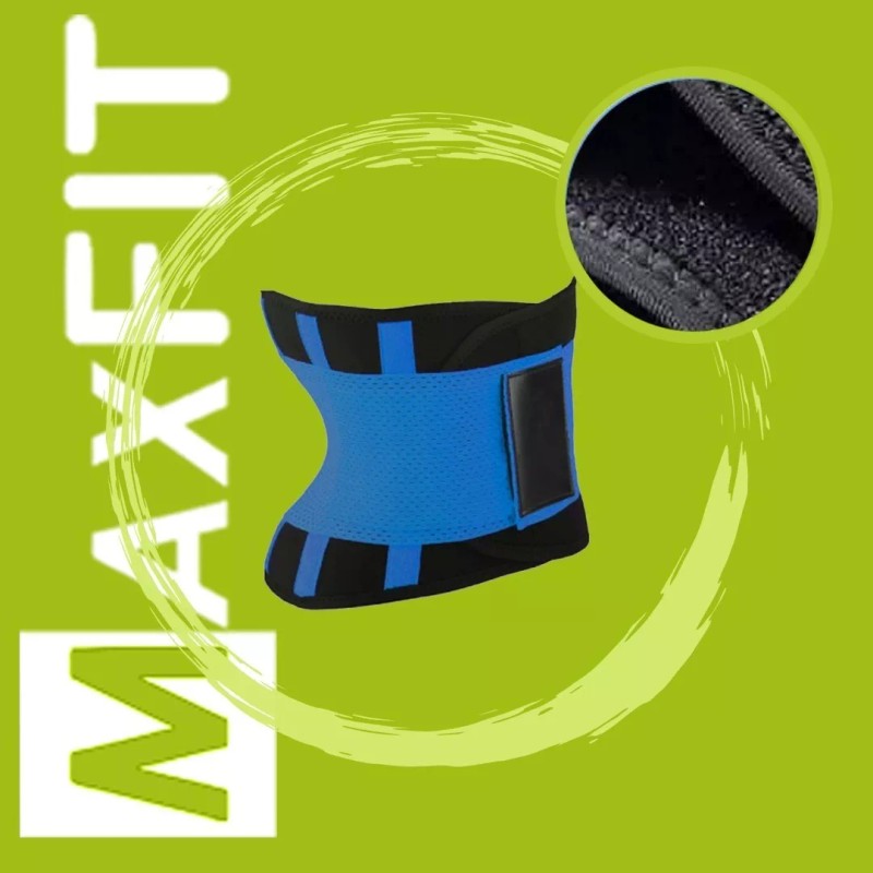 Maxfit Faja Reductora Y Moldeadora Para Gimnasia Maxfit Hz-rb002