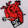 My Heart is Out of Order Patch Embroidered Applique Badge