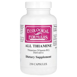 Ecological Formulas Ecological Formulas All Thiamine, 250 Capsules