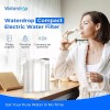 Waterdrop Compact Electric Water Filter Pitcher, Dispenser,14-C - Blue
