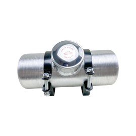 JSD 0.48 Gallon 4x10 Spun Aluminum Universal Gas Tank/ Fuel Cell With Bracket Center Fill 1/4" NPT Outlet