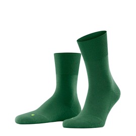 FALKE Unisex Run Socks, Quick-Drying Breathable Sustainable Cotton, Functional Material, Light Padding, Casual Socks, Reinforced Sporty Everyday Socks for Trainers with Plush Sole, 1 Pair, Green (Golf