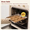 Baking Sheet Set of 3: Stainless Steel Cookie Sheets for