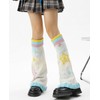 SmilePunk kawaii Winter Leg Warmers Knitted Cute Subculture Half Sleeve