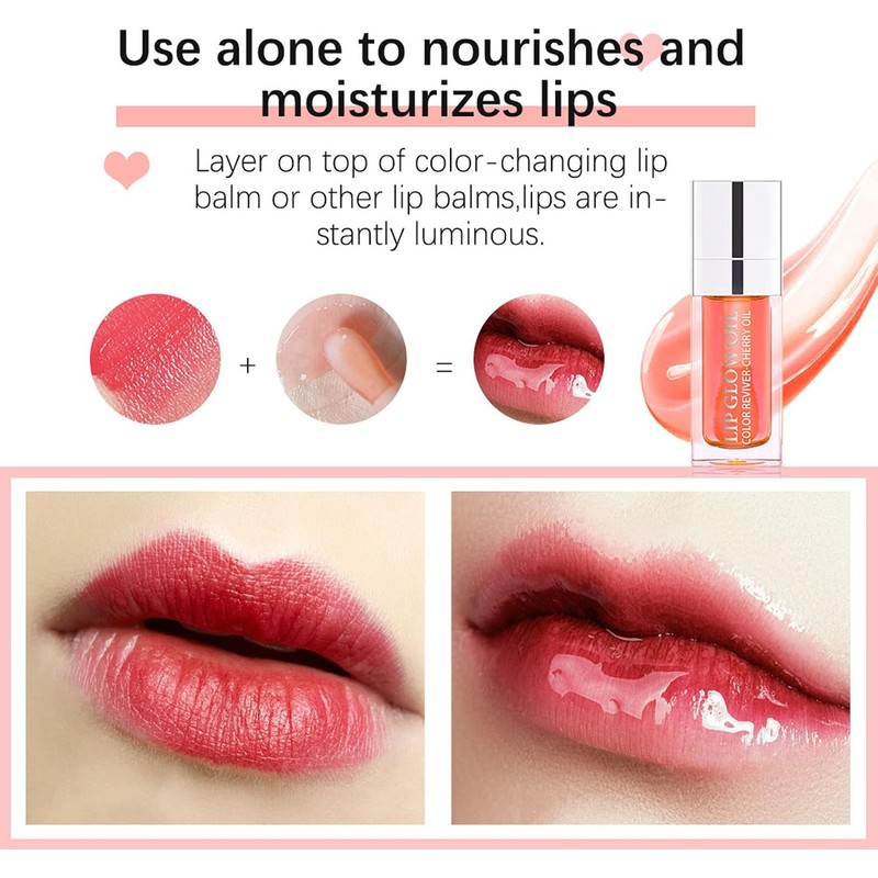 Labial Hidratante Brillo Labial de 6ml con Alto Brillo para