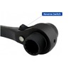 Hotooldo 17mm x 19mm Black Torx Ratchet Podger Spanner Quick