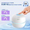 Voraiya Ultrasonic Retainer Cleaner for Dentures, Retainer Cleaner Machine, Dental