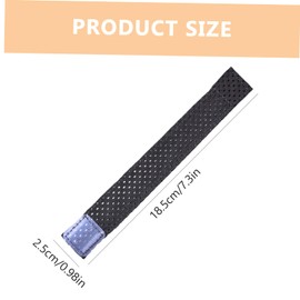 Totority 6Pcs Softball Sleeve Straps Elastic Cuff Holders for Shirts Durable Comfortable Fixing Accessories for Sports Casual Wear Non Slip Design Grey