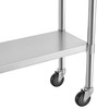 ROCKPOINT Work Commercial Kitchen Adjustable Under Shelf and Table Foot