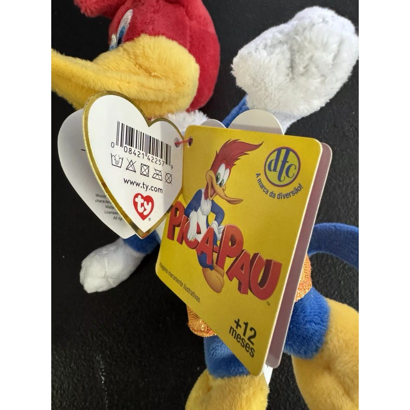 Ty Beanie Babies Winnie Woodpecker From Woody Woodpecker Brazil Exclusive